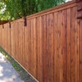 Cedar Wood Fencing - Types of Fencing Materials