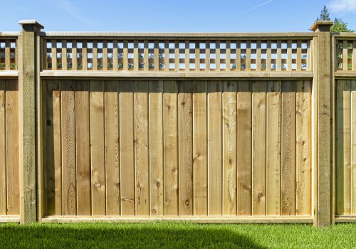 Installing Fence Posts and Panels